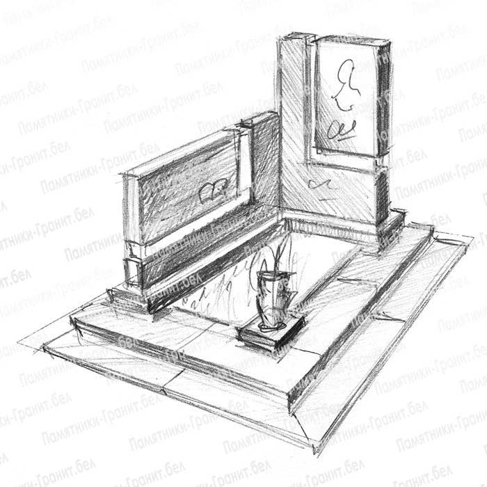 эскизы эксклюзивных памятников фото