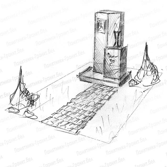 эскизы эксклюзивных памятников фото